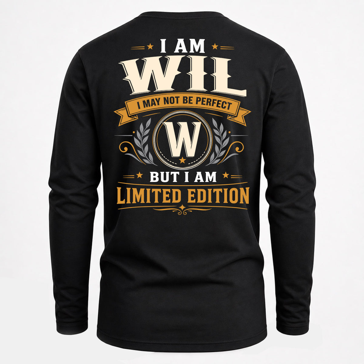WIL EDI-TT36 Personalized Funny Quote Apparel