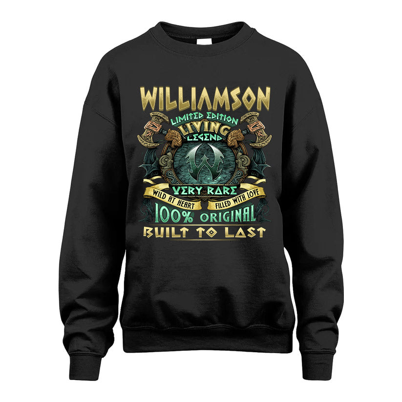 WILLIAMSON  VKI-TT36 Personalized Funny Quote Apparel