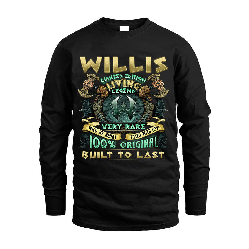 WILLIS  VKI-TT36 Personalized Funny Quote Apparel