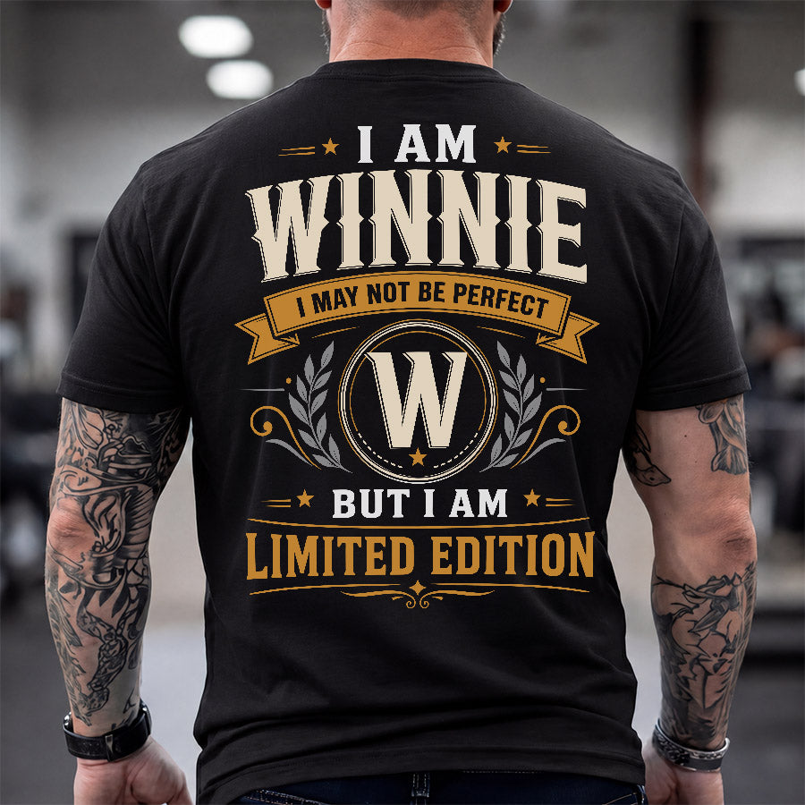 WINNIE EDI-TT36 Personalized Funny Quote Apparel