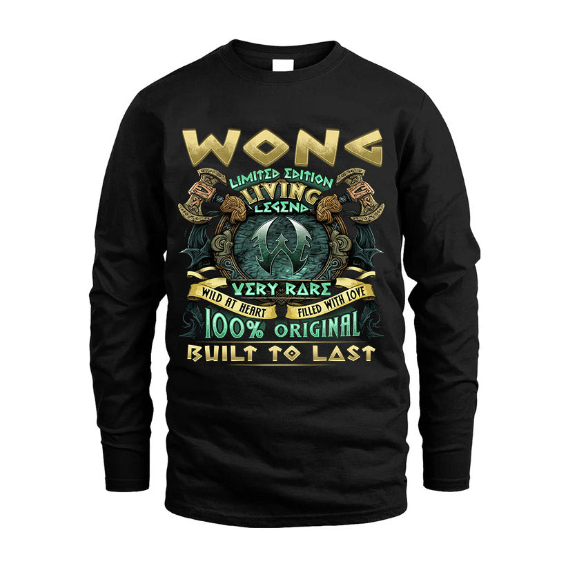 WONG  VKI-TT36 Personalized Funny Quote Apparel