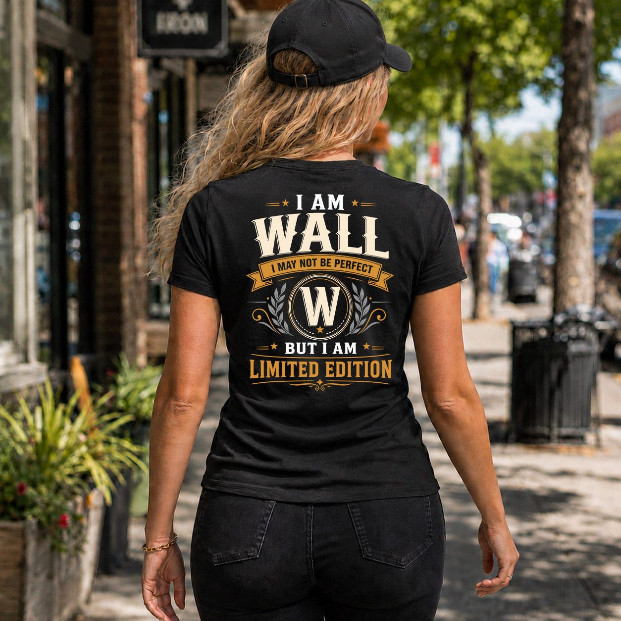 WALL  EDI-TT36 Personalized Funny Quote Apparel