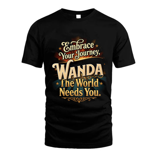 WANDA L04-TT36 Personalized Funny Quote Apparel