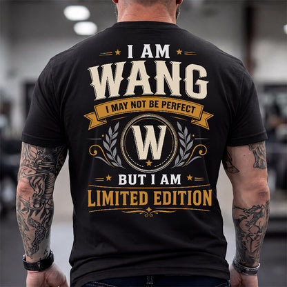 WANG  EDI-TT36 Personalized Funny Quote Apparel