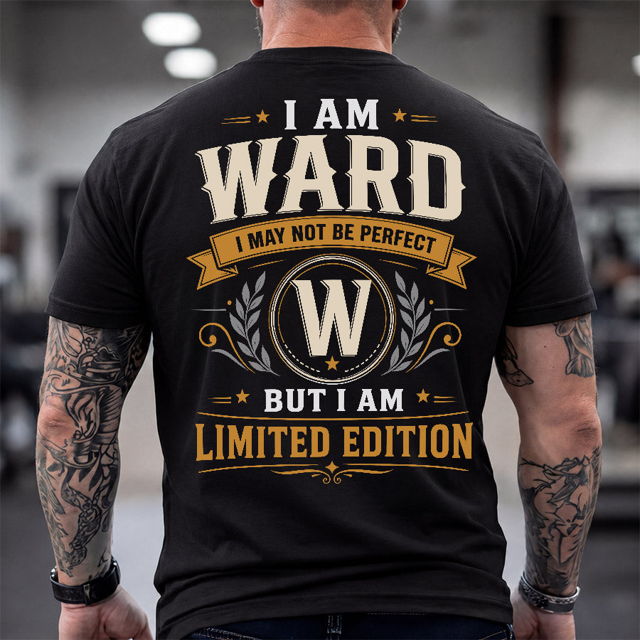 WARD  EDI-TT36 Personalized Funny Quote Apparel