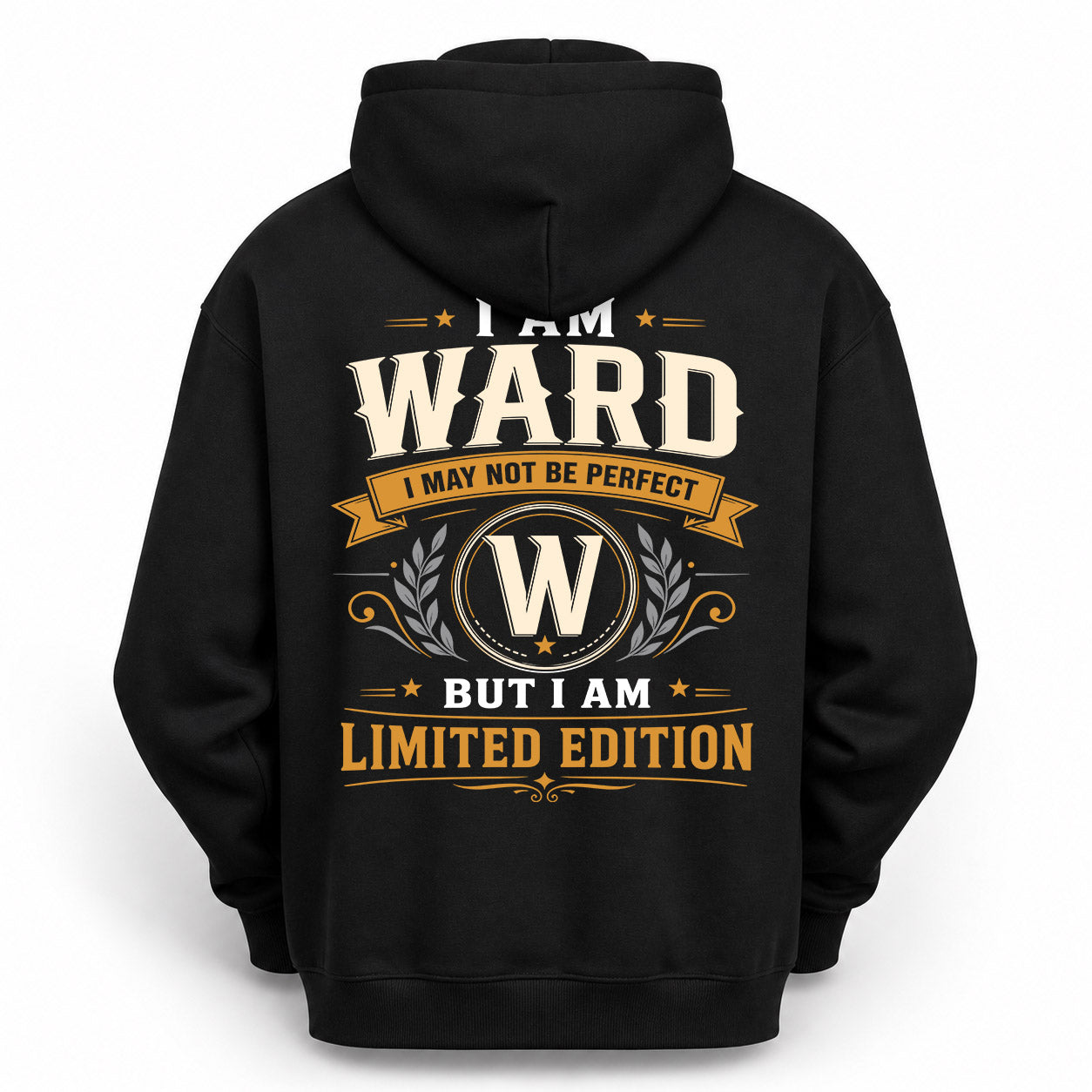 WARD  EDI-TT36 Personalized Funny Quote Apparel