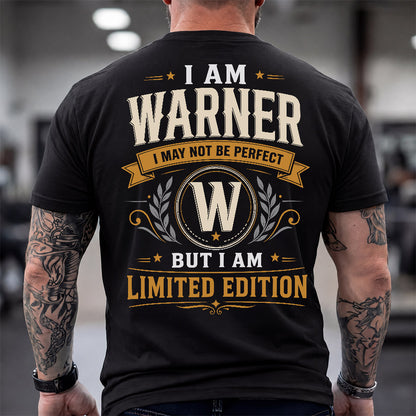 WARNER  EDI-TT36 Personalized Funny Quote Apparel