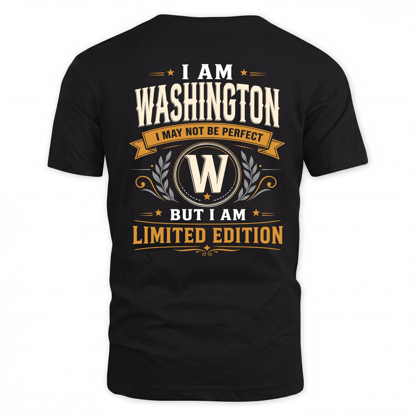 WASHINGTON  EDI-TT36 Personalized Funny Quote Apparel