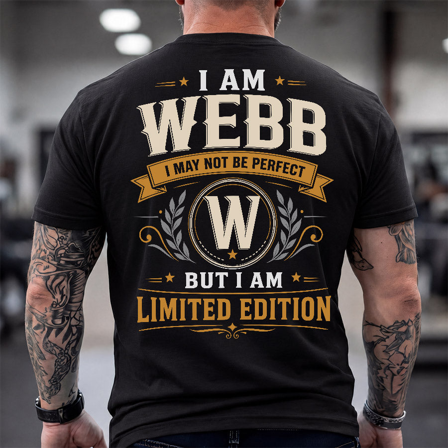 WEBB  EDI-TT36 Personalized Funny Quote Apparel