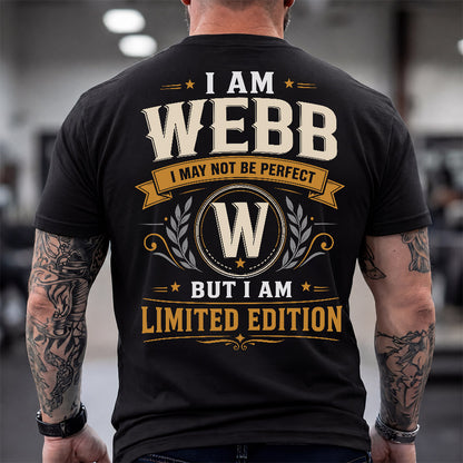 WEBB  EDI-TT36 Personalized Funny Quote Apparel