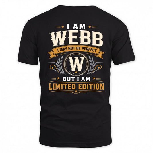 WEBB  EDI-TT36 Personalized Funny Quote Apparel