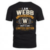 WEBB  EDI-TT36 Personalized Funny Quote Apparel
