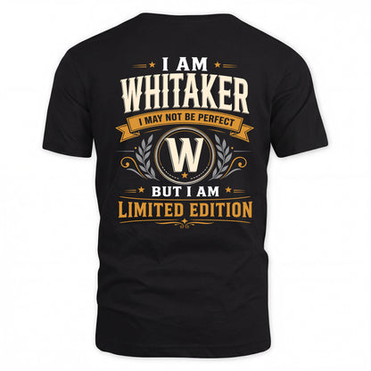 WHITAKER  EDI-TT36 Personalized Funny Quote Apparel