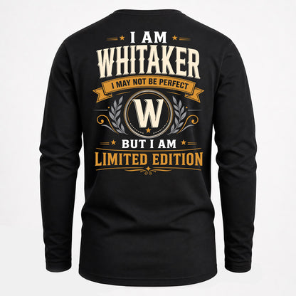 WHITAKER  EDI-TT36 Personalized Funny Quote Apparel