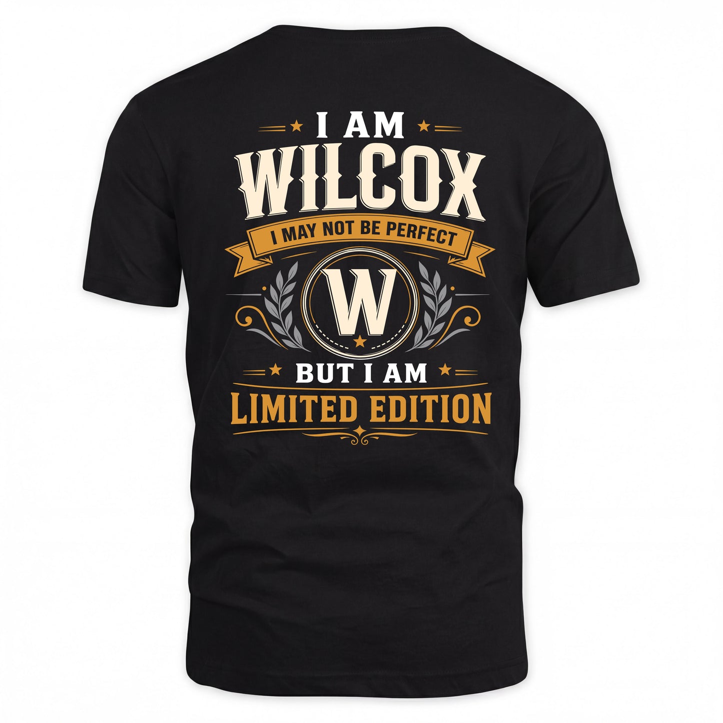 WILCOX  EDI-TT36 Personalized Funny Quote Apparel