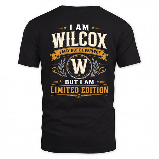 WILCOX  EDI-TT36 Personalized Funny Quote Apparel
