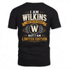 WILKINS  EDI-TT36 Personalized Funny Quote Apparel