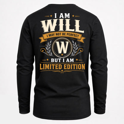 WILL  EDI-TT36 Personalized Funny Quote Apparel