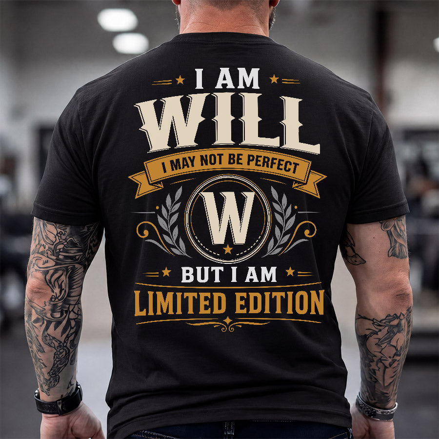 WILL  EDI-TT36 Personalized Funny Quote Apparel