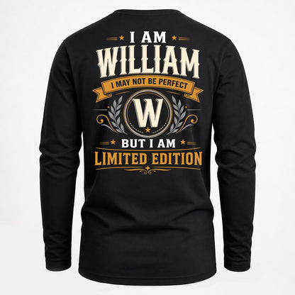 WILLIAM  EDI-TT36 Personalized Funny Quote Apparel