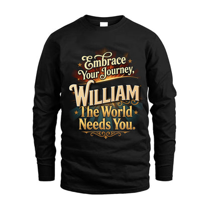 WILLIAM L04-TT36 Personalized Funny Quote Apparel