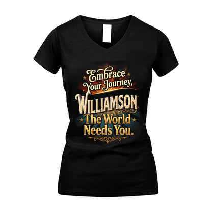 WILLIAMSON L04-TT36 Personalized Funny Quote Apparel