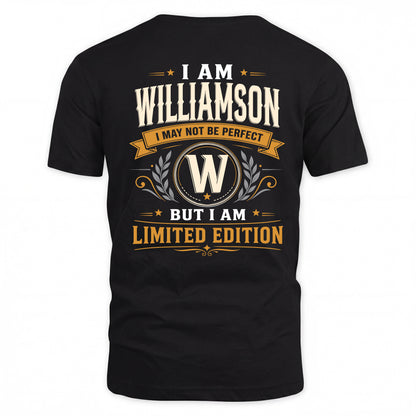 WILLIAMSON  EDI-TT36 Personalized Funny Quote Apparel