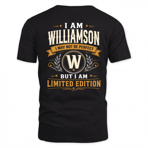 WILLIAMSON  EDI-TT36 Personalized Funny Quote Apparel