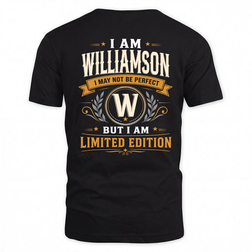 WILLIAMSON  EDI-TT36 Personalized Funny Quote Apparel