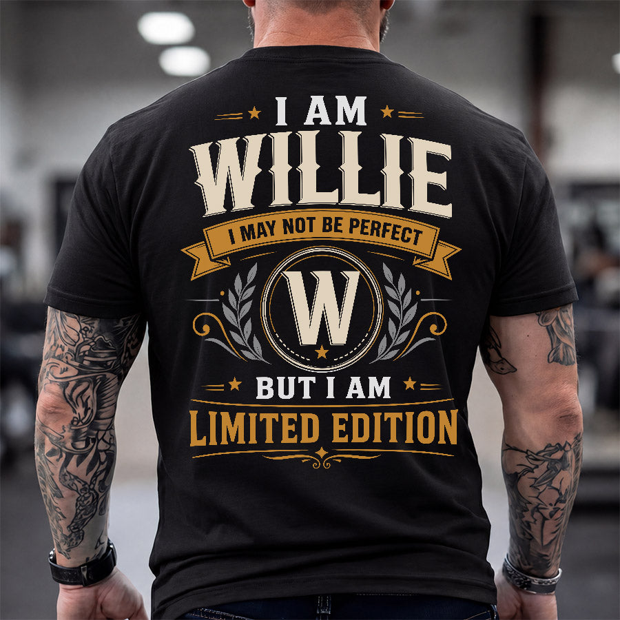 WILLIE  EDI-TT36 Personalized Funny Quote Apparel