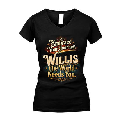 WILLIS L04-TT36 Personalized Funny Quote Apparel