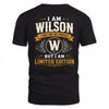 WILSON  EDI-TT36 Personalized Funny Quote Apparel