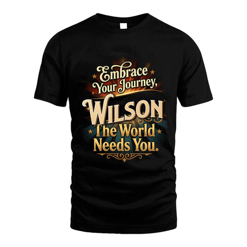 WILSON L04-TT36 Personalized Funny Quote Apparel