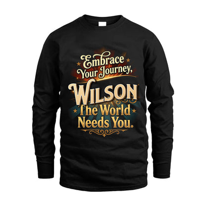WILSON L04-TT36 Personalized Funny Quote Apparel