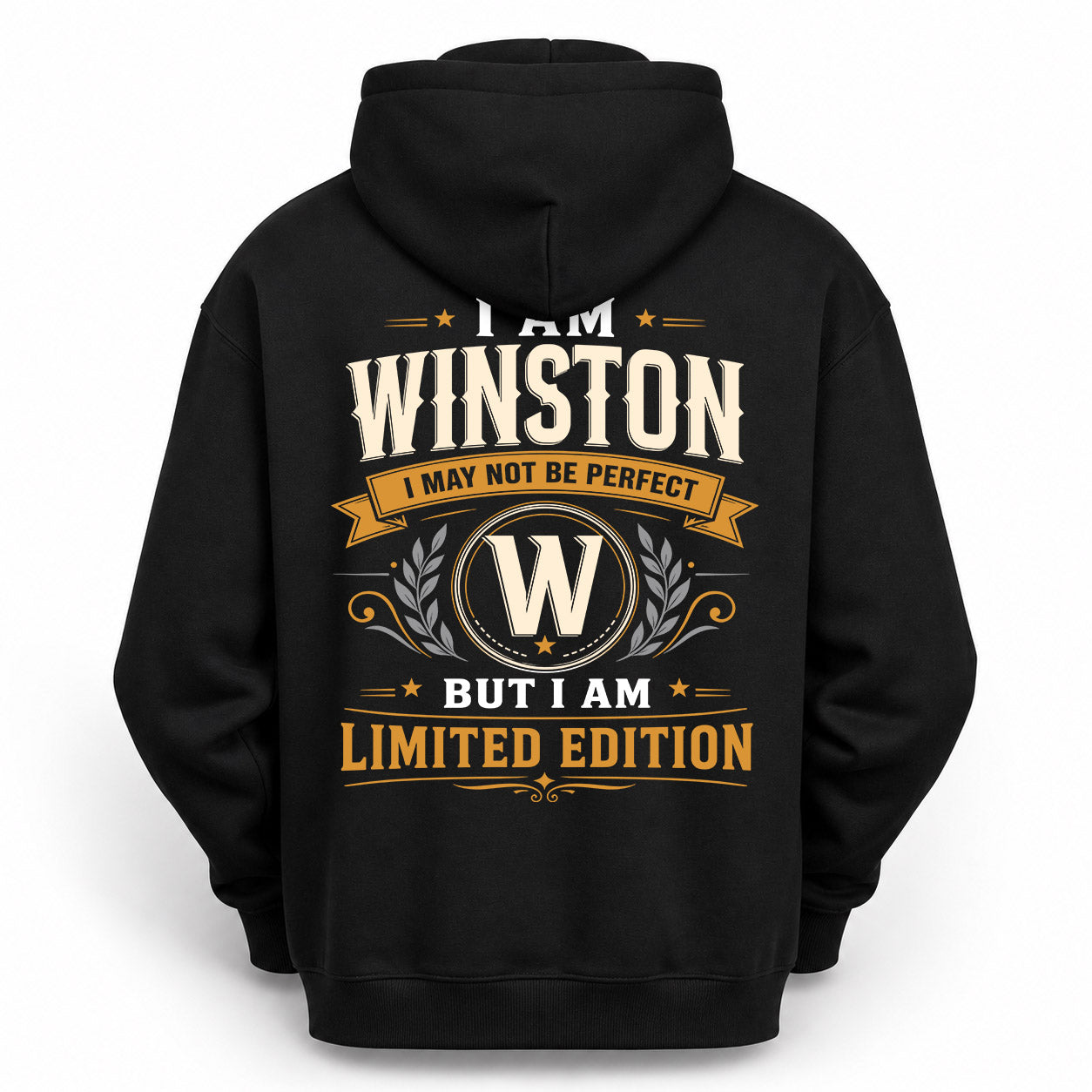 WINSTON  EDI-TT36 Personalized Funny Quote Apparel