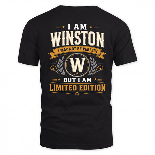 WINSTON  EDI-TT36 Personalized Funny Quote Apparel