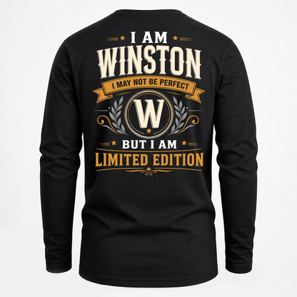WINSTON  EDI-TT36 Personalized Funny Quote Apparel
