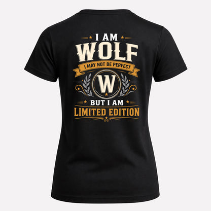 WOLF  EDI-TT36 Personalized Funny Quote Apparel