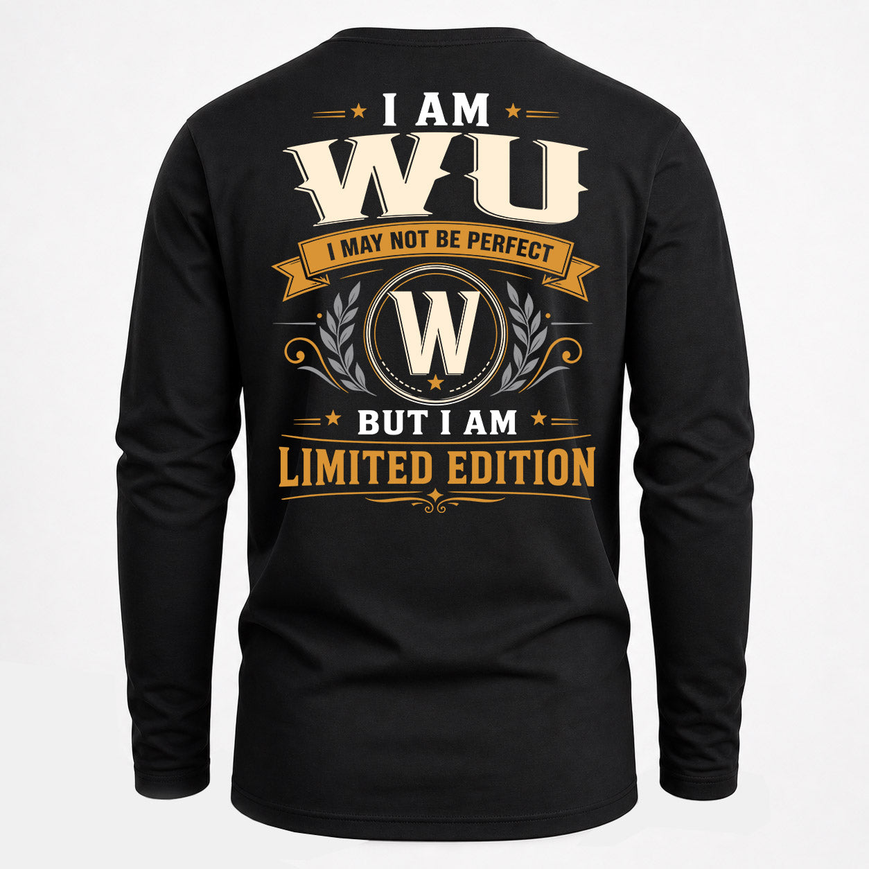 WU  EDI-TT36 Personalized Funny Quote Apparel