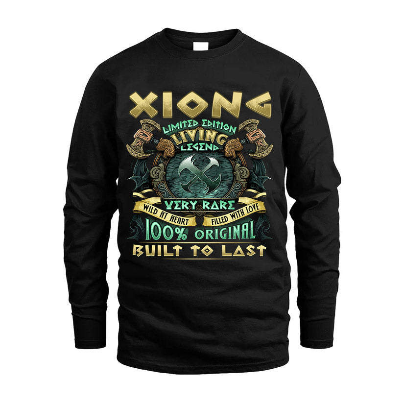 XIONG VKI-TT36 Personalized Funny Quote Apparel