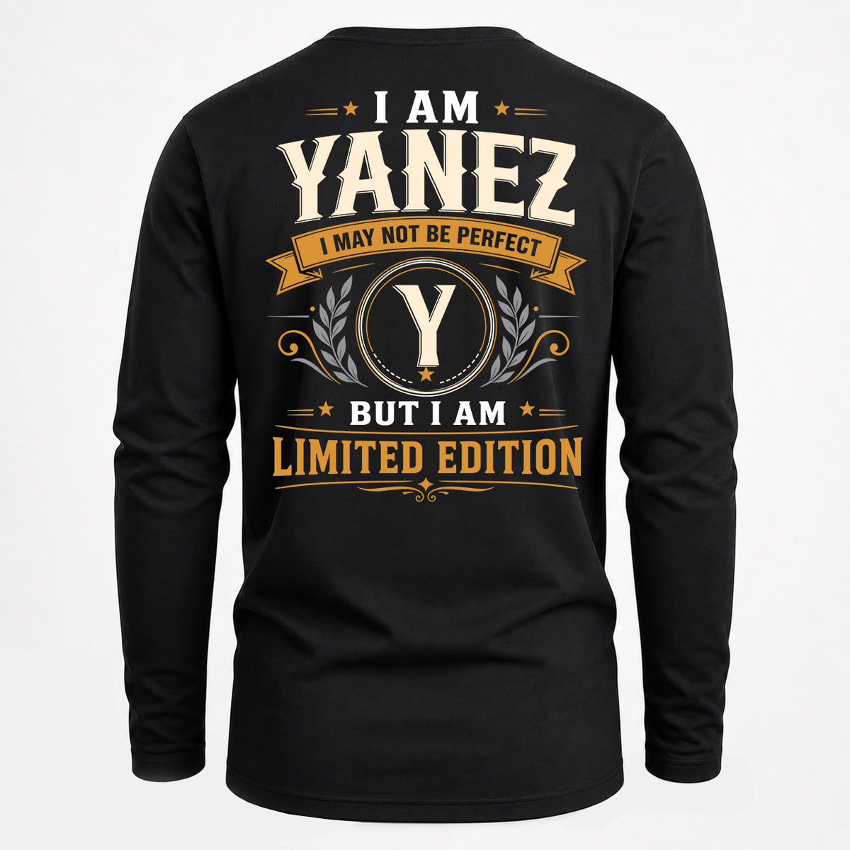 YANEZ EDI-TT36 Personalized Funny Quote Apparel