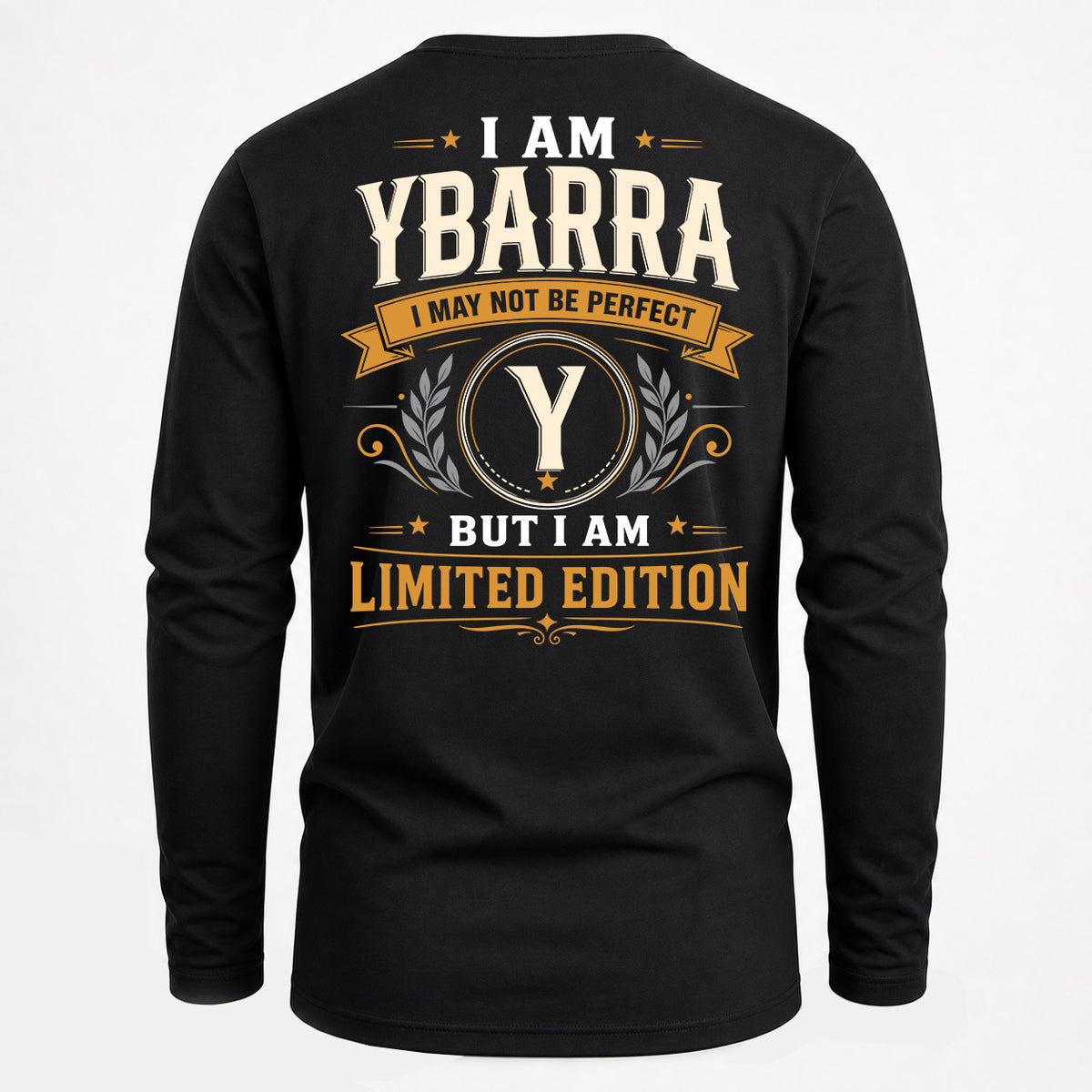YBARRA EDI-TT36 Personalized Funny Quote Apparel