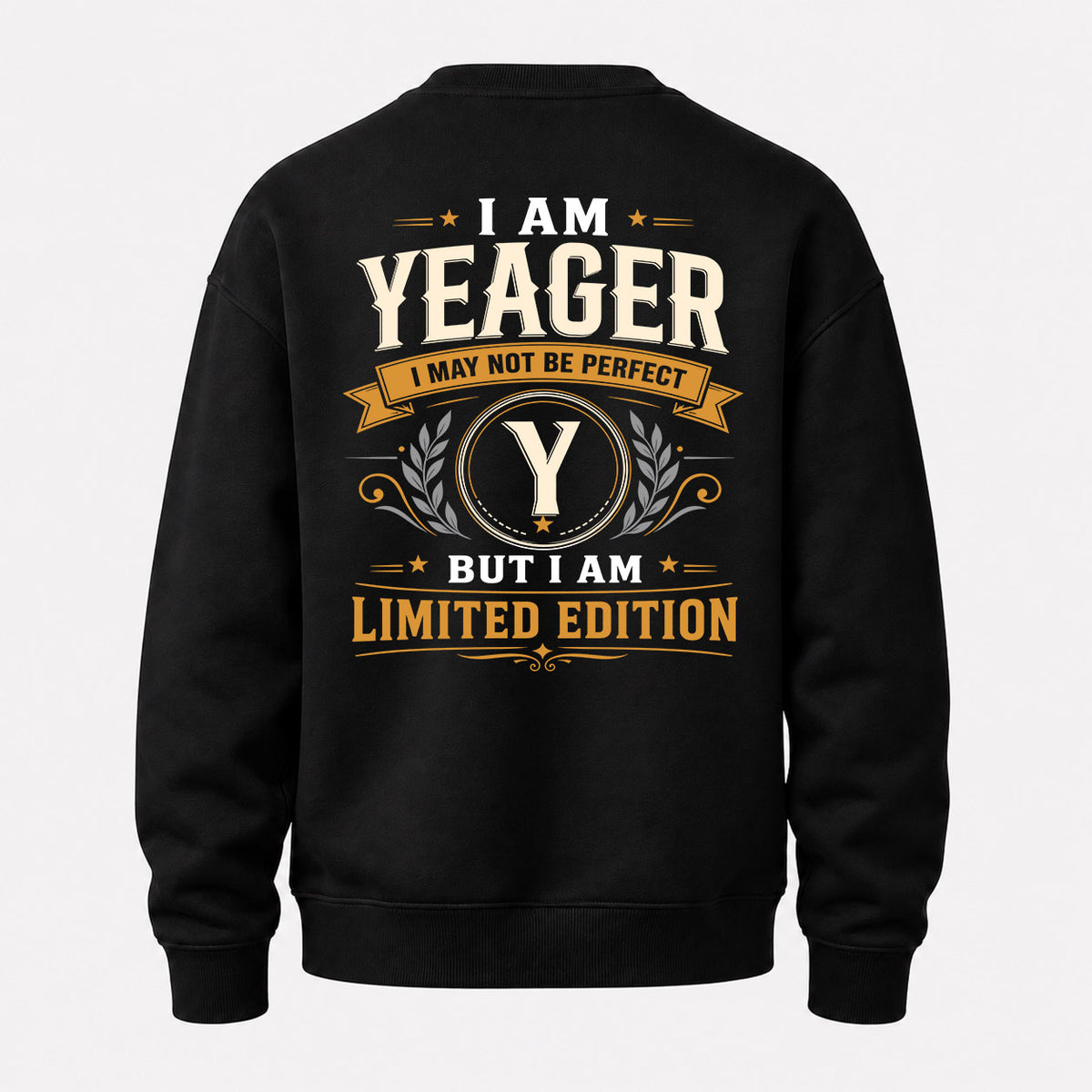 YEAGER EDI-TT36 Personalized Funny Quote Apparel