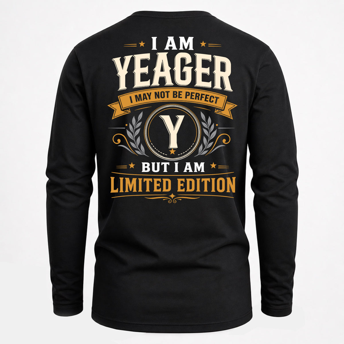 YEAGER EDI-TT36 Personalized Funny Quote Apparel
