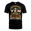YEN L03-TT36 Personalized Funny Quote Apparel