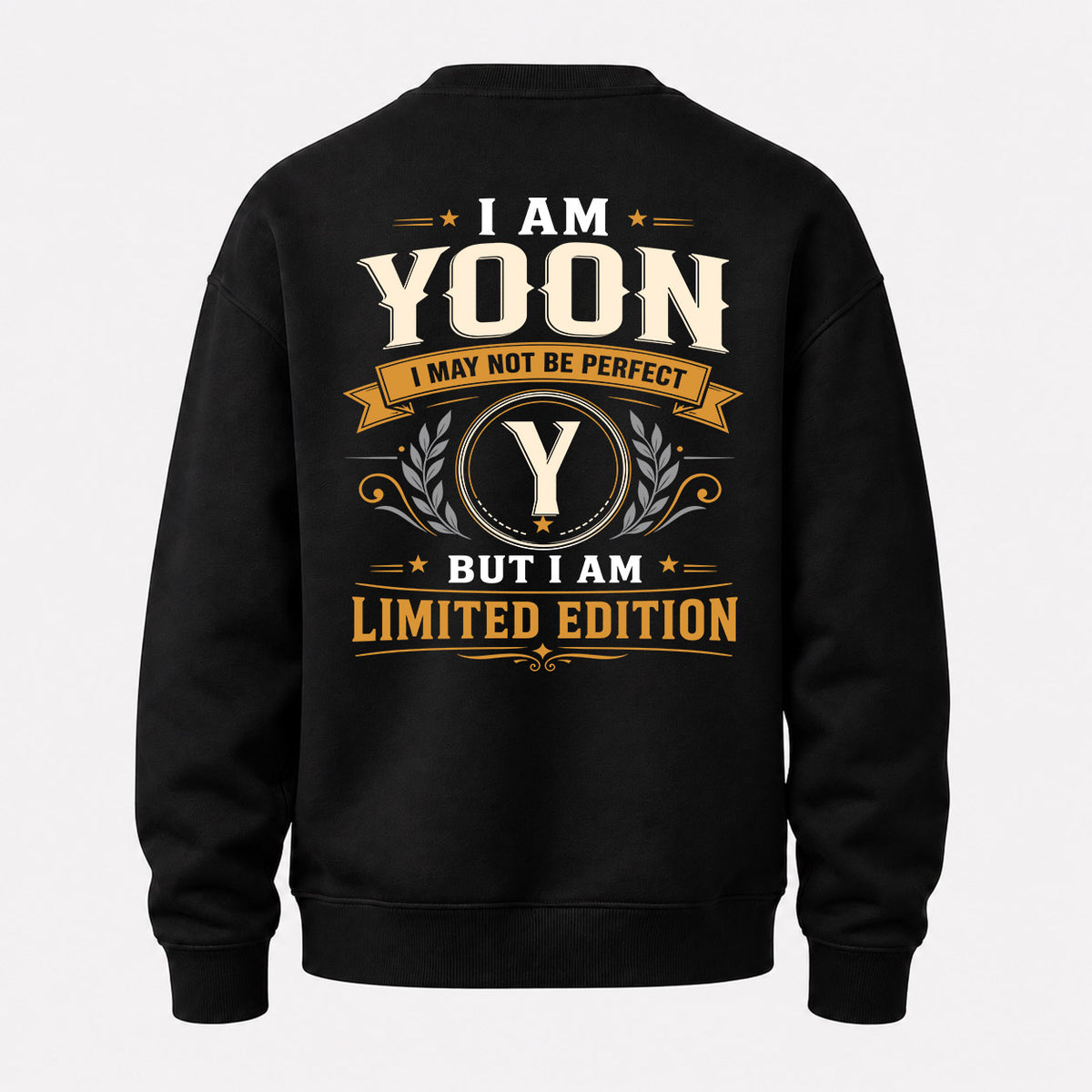 YOON EDI-TT36 Personalized Funny Quote Apparel
