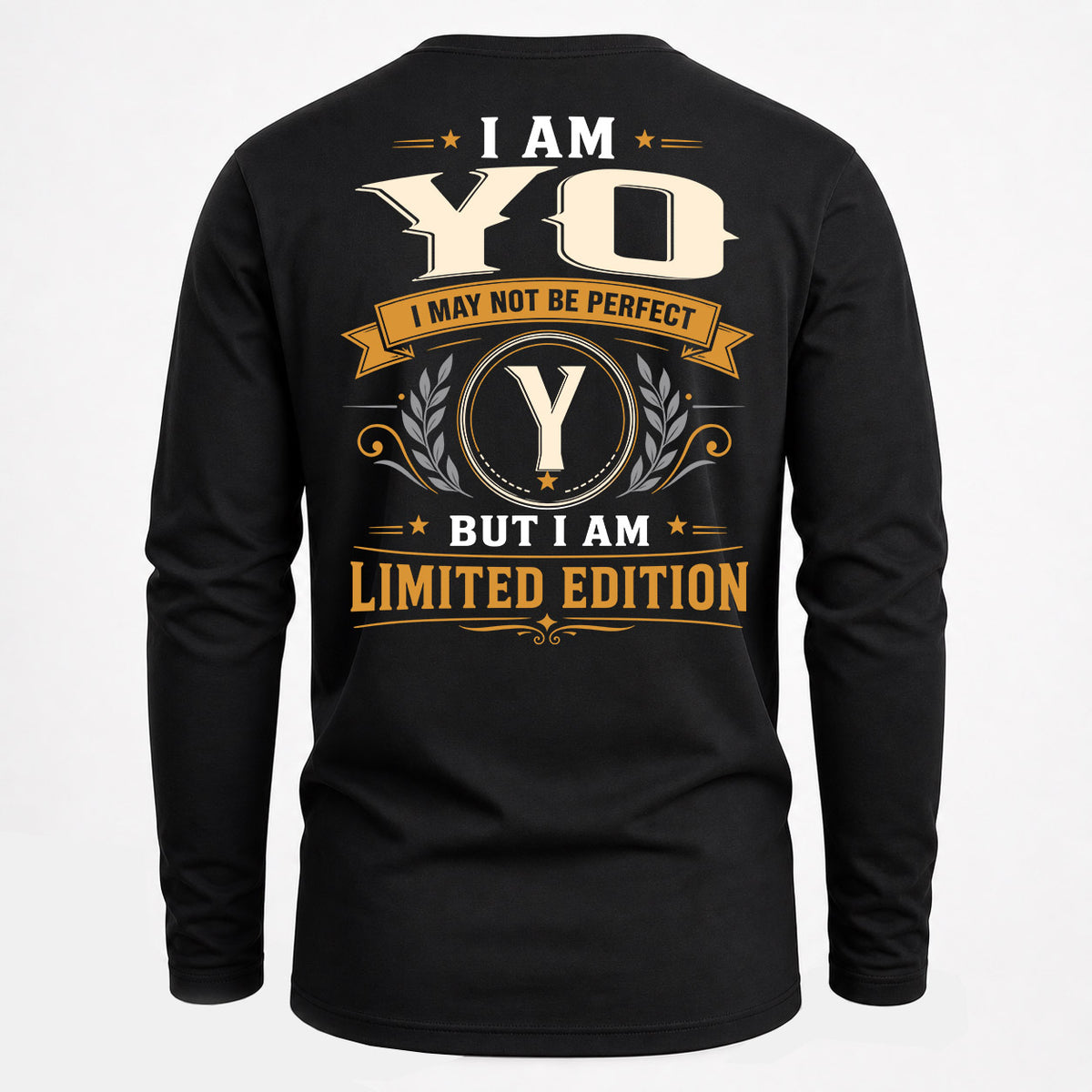 YO EDI-TT36 Personalized Funny Quote Apparel