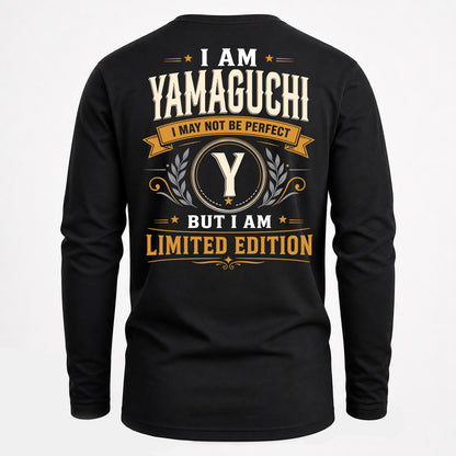 YAMAGUCHI  EDI-TT36 Personalized Funny Quote Apparel