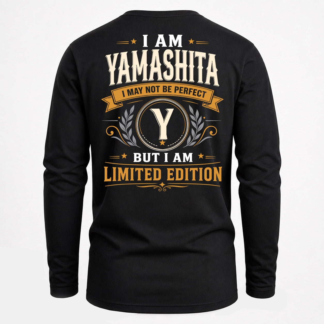 YAMASHITA  EDI-TT36 Personalized Funny Quote Apparel