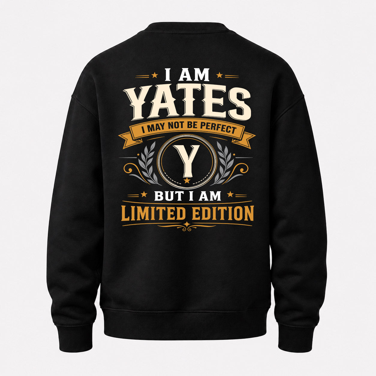 YATES  EDI-TT36 Personalized Funny Quote Apparel